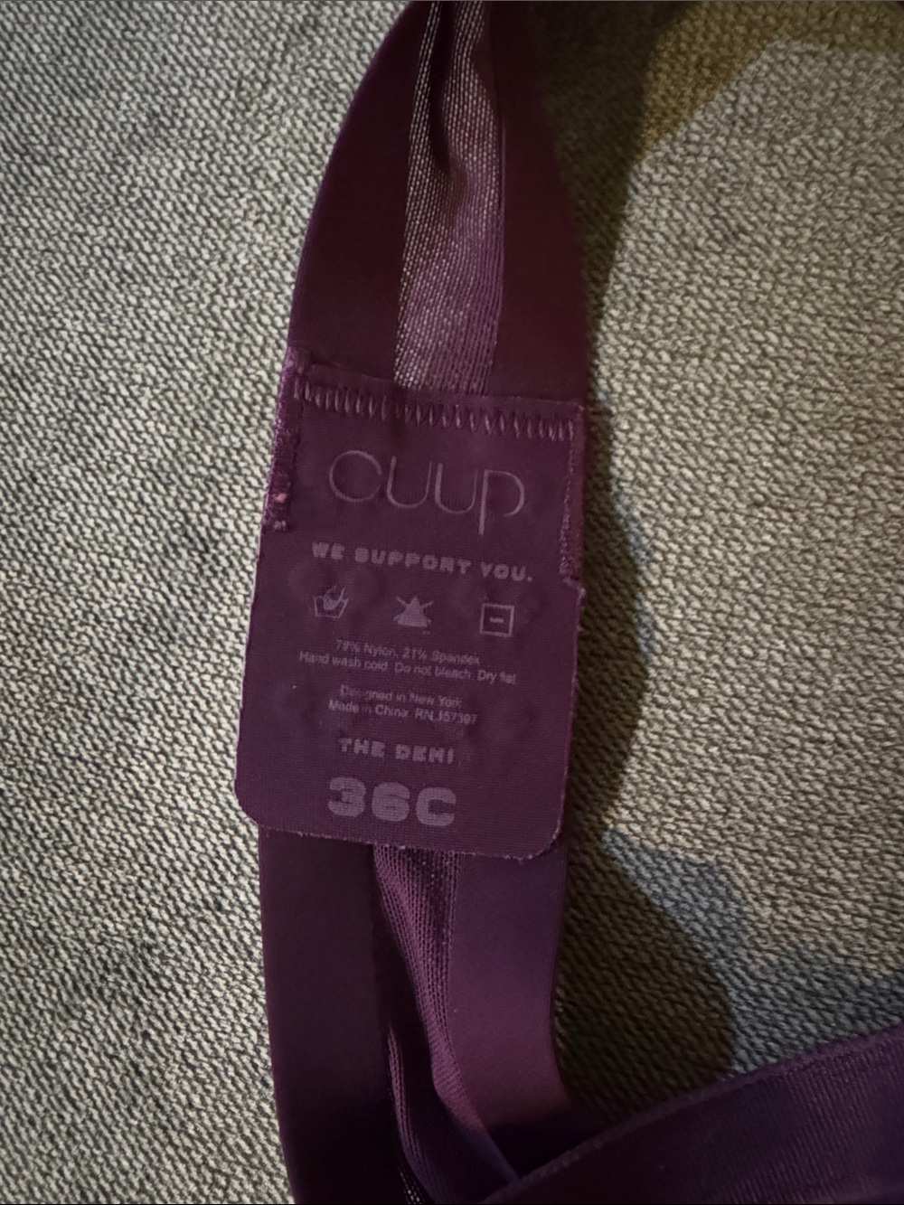 CUUP Demi Bra - Picture 7 of 7